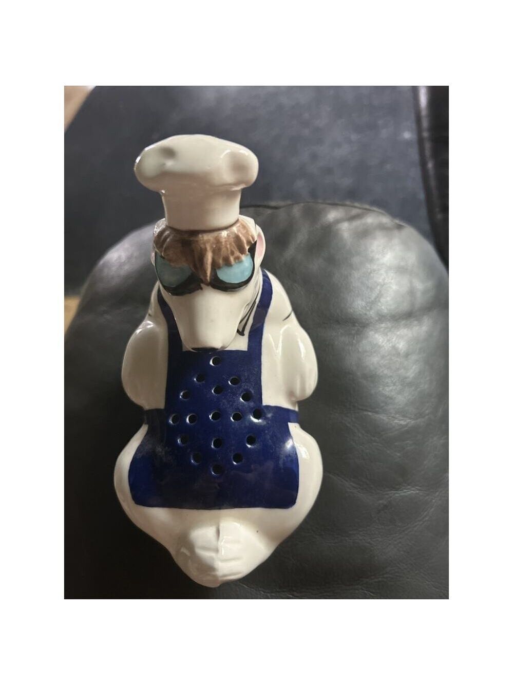 Vintage polar bear ceramic for baking soda in the refrigerator